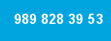 989 828 39 53 989 828 39 53